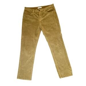 Principle Denim Innovators Mustard Velvet Jeans